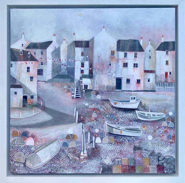 - Mixed Media on Canvas, Painting by Julie Adlard, measuring 70 x 70 cm (H x W) framed at 79 x 79 cm £1250